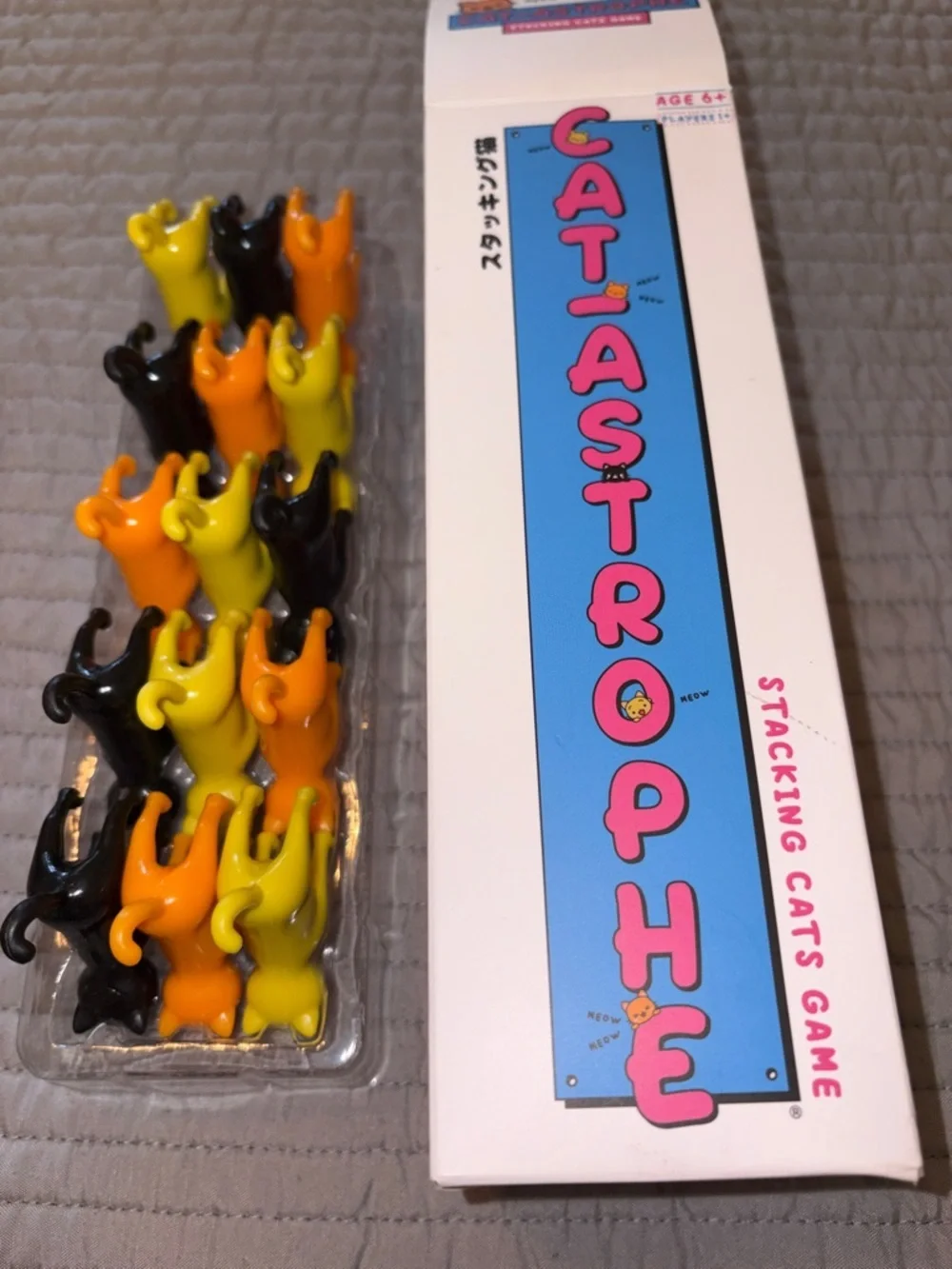 Cat-astrophe Stacking Cat Game NEW IN BOX